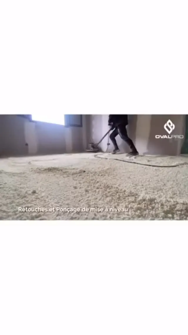 Ponçage chape Euro Chape Fluide